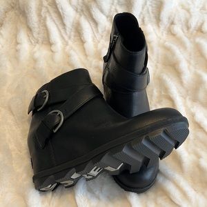 SOREL JOAN OF ARCTIC WEDGE II BUCKLE BOOTIE